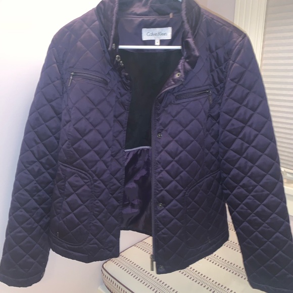 Purple Calvin Klein jacket - Picture 3 of 5